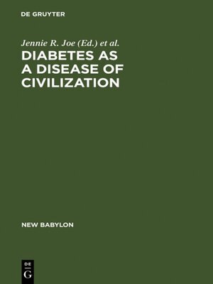 cover image of Diabetes as a Disease of Civilization